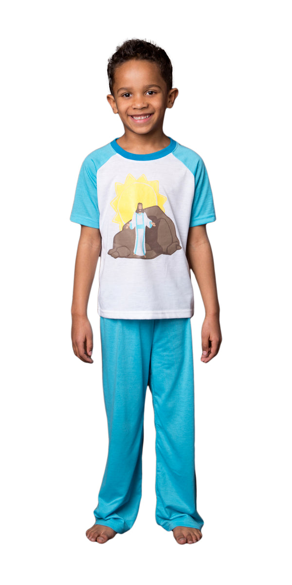 Boys Easter Pajamas Bibamas